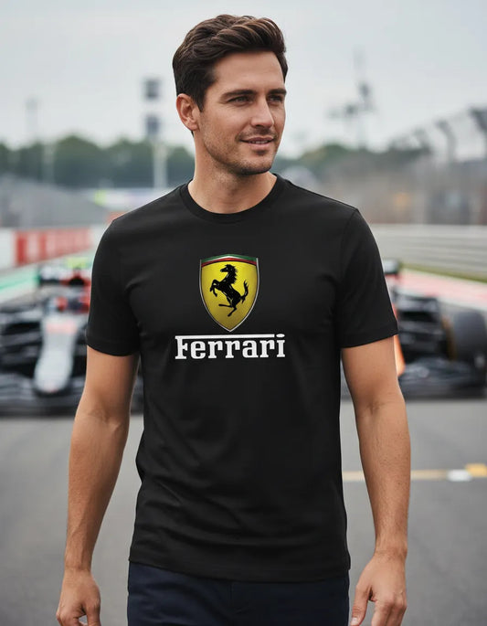 Playera Ferrari Coche Vehículo Automovilismo Formula 1 F1
