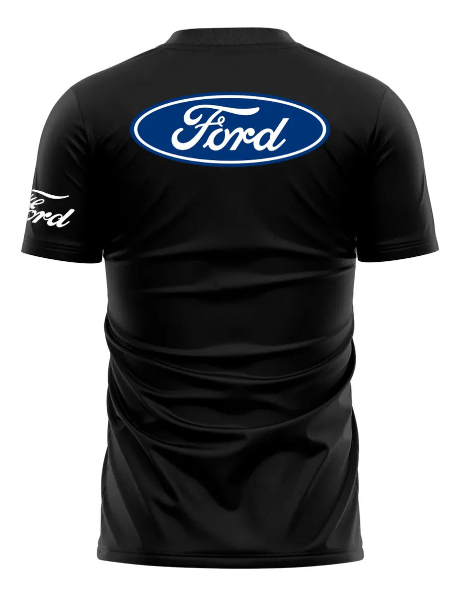 Playera Ford Doble Automovilismo Vehículo Autos Nascar