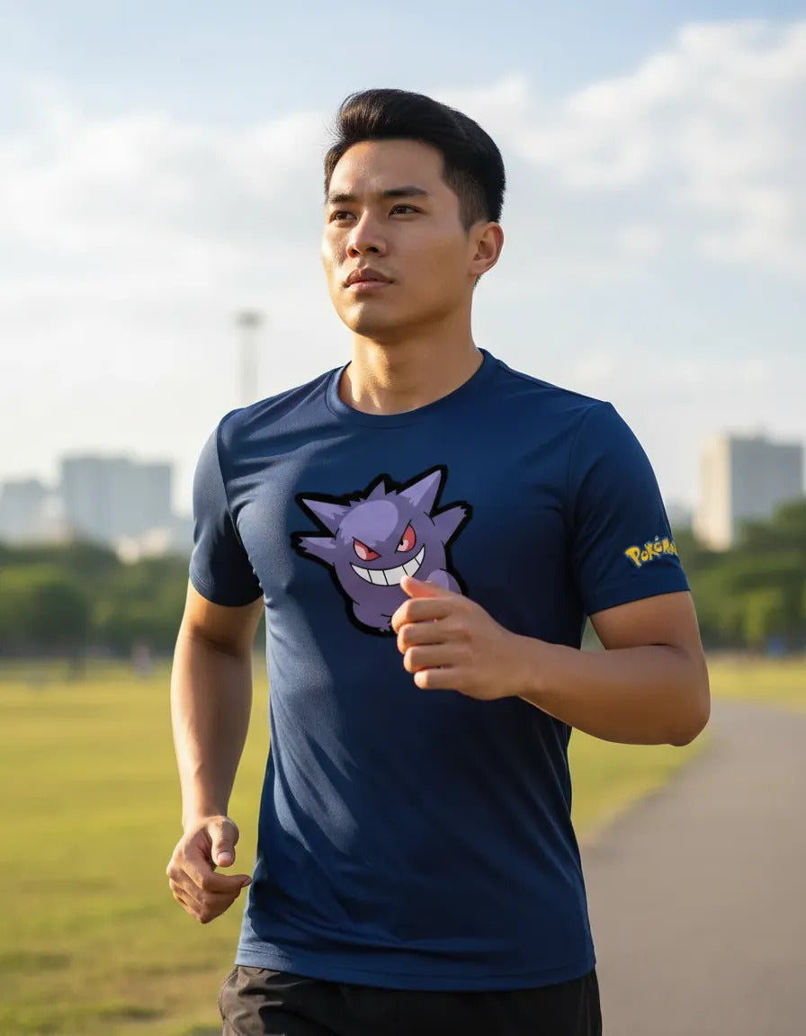Playera Deportiva Pokémon Gengar Pikachu Charmander Squirtle