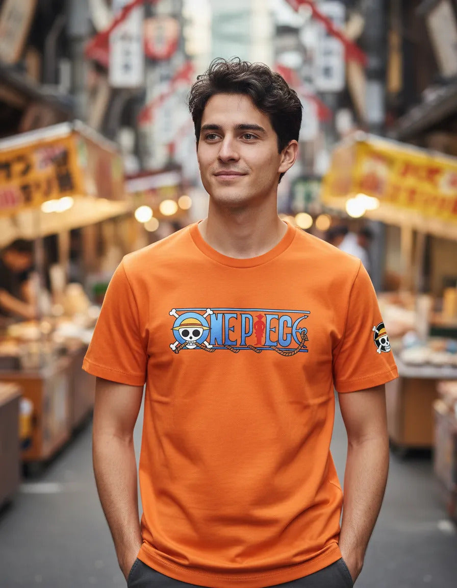 Playera One Piece Monkey D Luffy Nami Roronoa Zoro