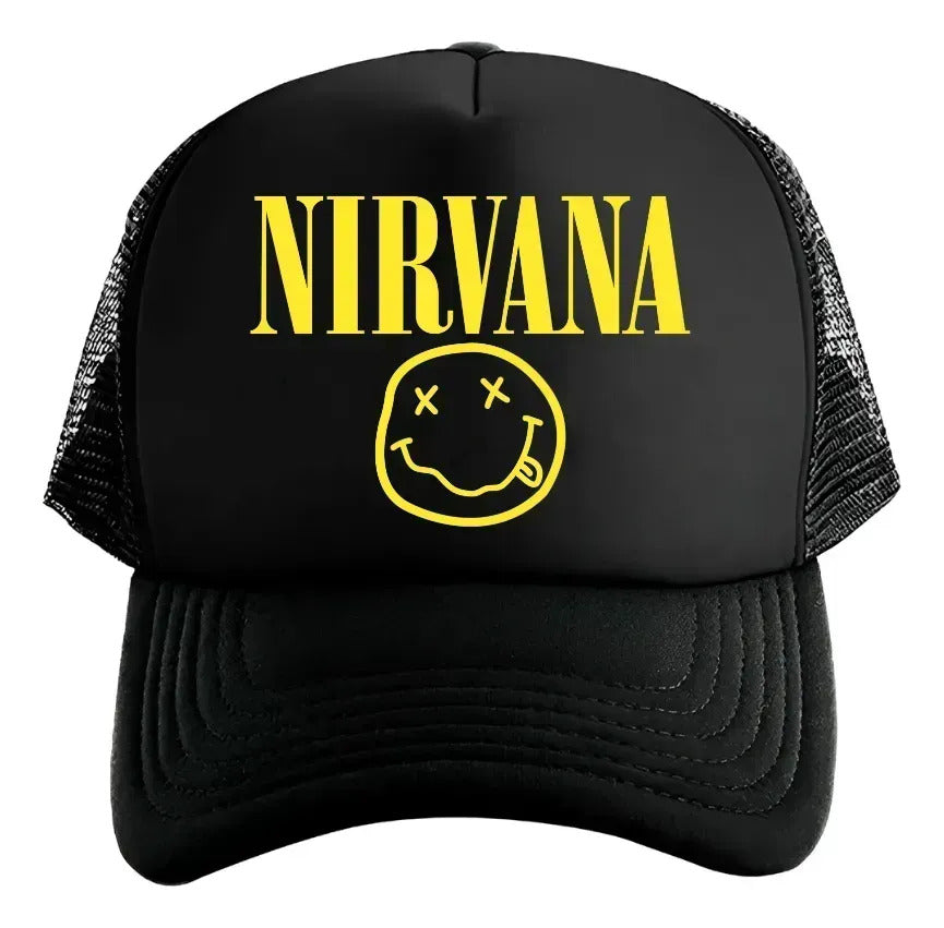 Gorra Nirvana Música Rock Progresivo Punk Grunge