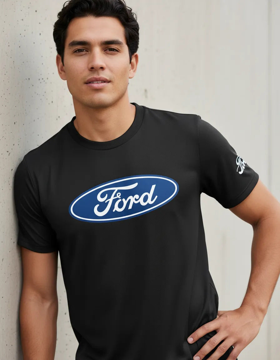 Playera Ford Doble Automovilismo Vehículo Autos Nascar