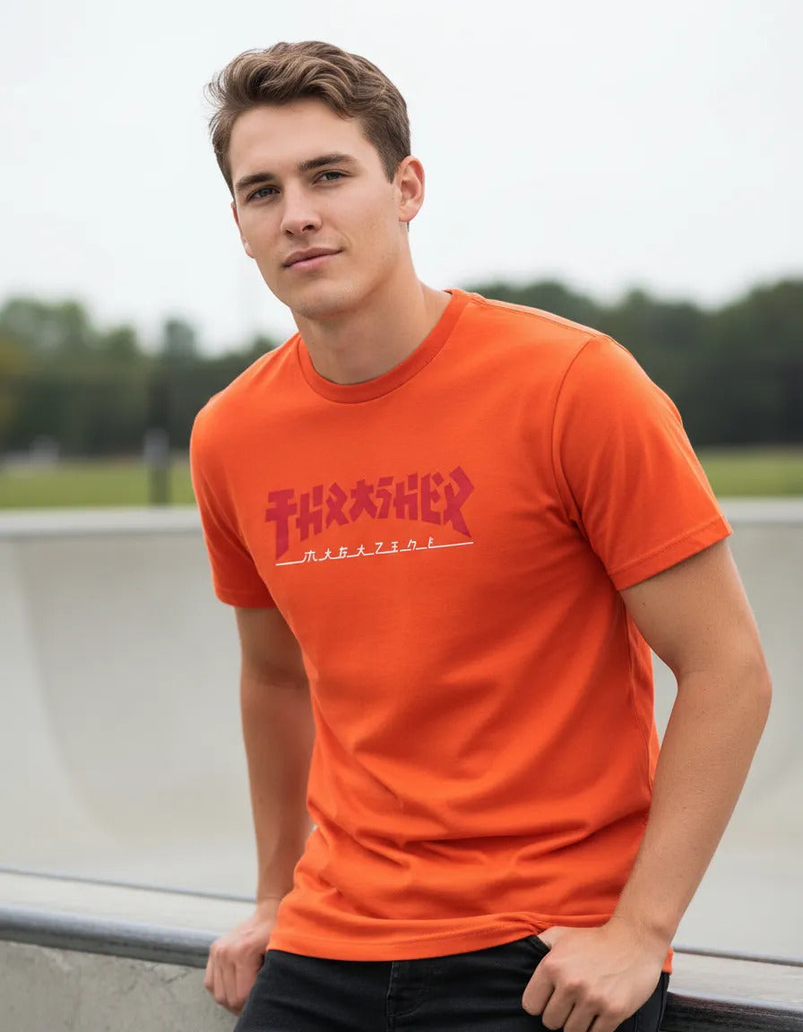 Playera Thrasher Magazine Godzilla Skate Deportes Urbanos