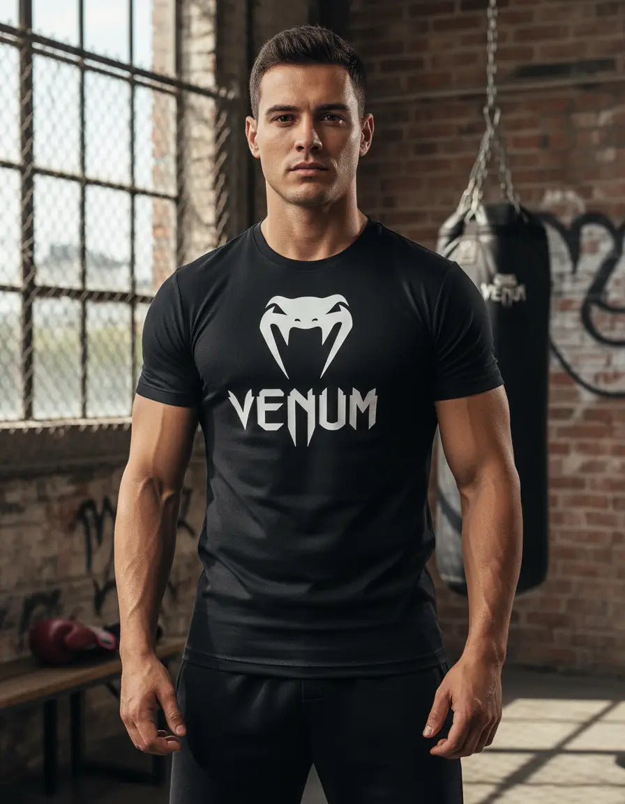 Playera Venum Mma Ufc Box Muay Thai Kick Boxing Bjj Algodón