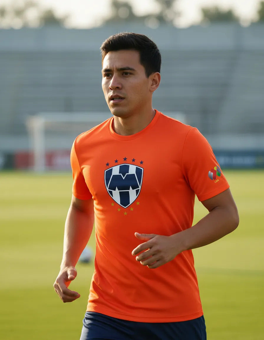 Playera Deportiva Monterrey Fútbol Liga Mx México Soccer