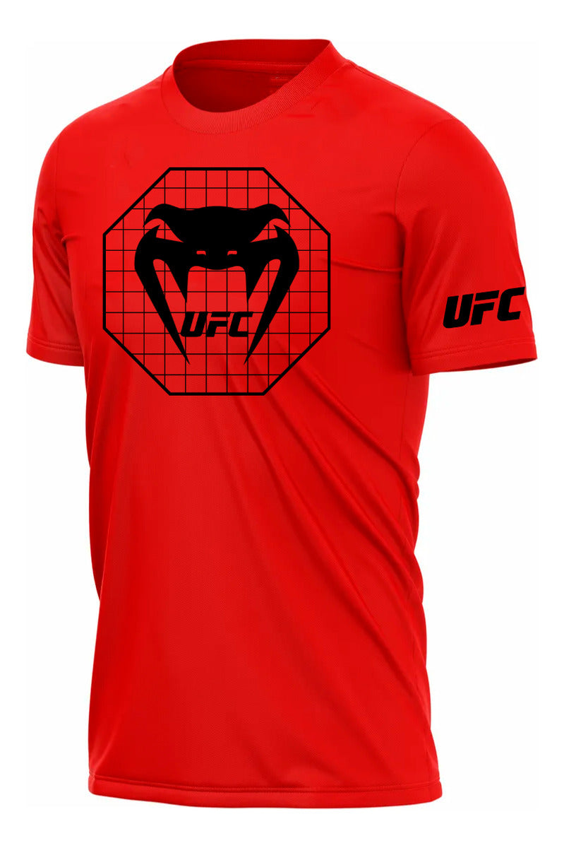 Playera Algodón Venum Ufc Octa Mma Box Muay Thai Kick Boxing
