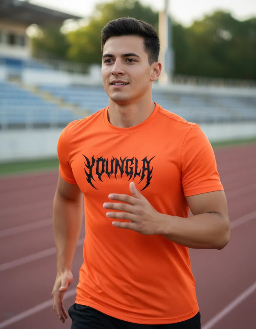 Playera Deportiva Youngla Entrenamiento Fitness Gym Running