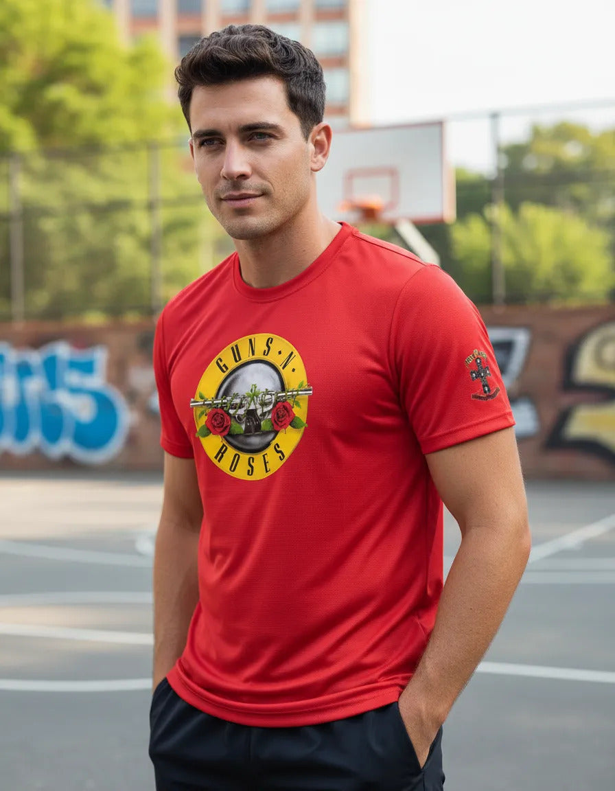 Playera Deportiva Guns & Roses Música Rock Slash Axel Rose