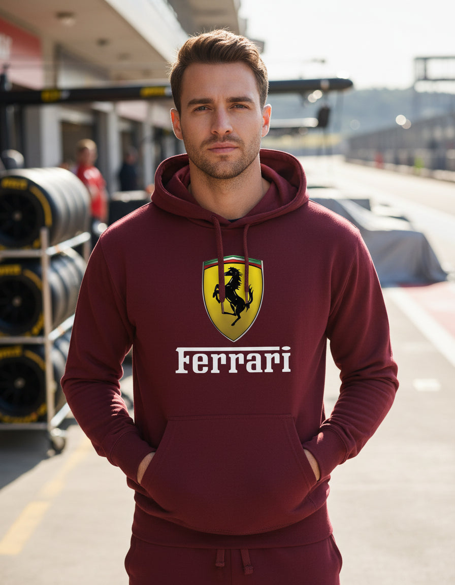 Sudadera Ferrari Coche Vehículo Automovilismo Fórmula 1 F1