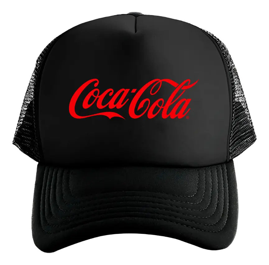 Gorra Coca Cola Refresco Bebida Negro Ajustable Coca Cola