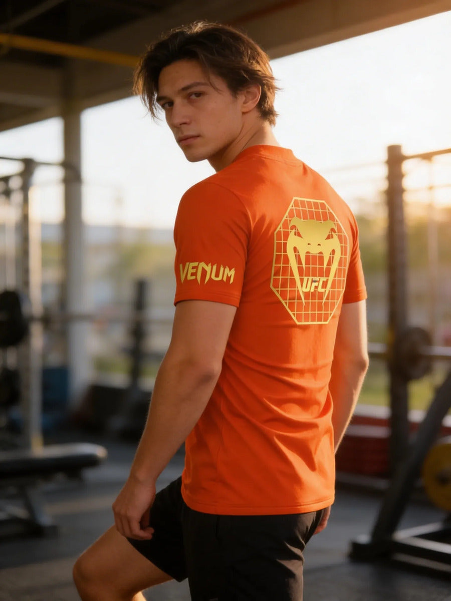 Playera Algodón Ufc Venum Octa Mma Box Muay Thai Kick Boxing
