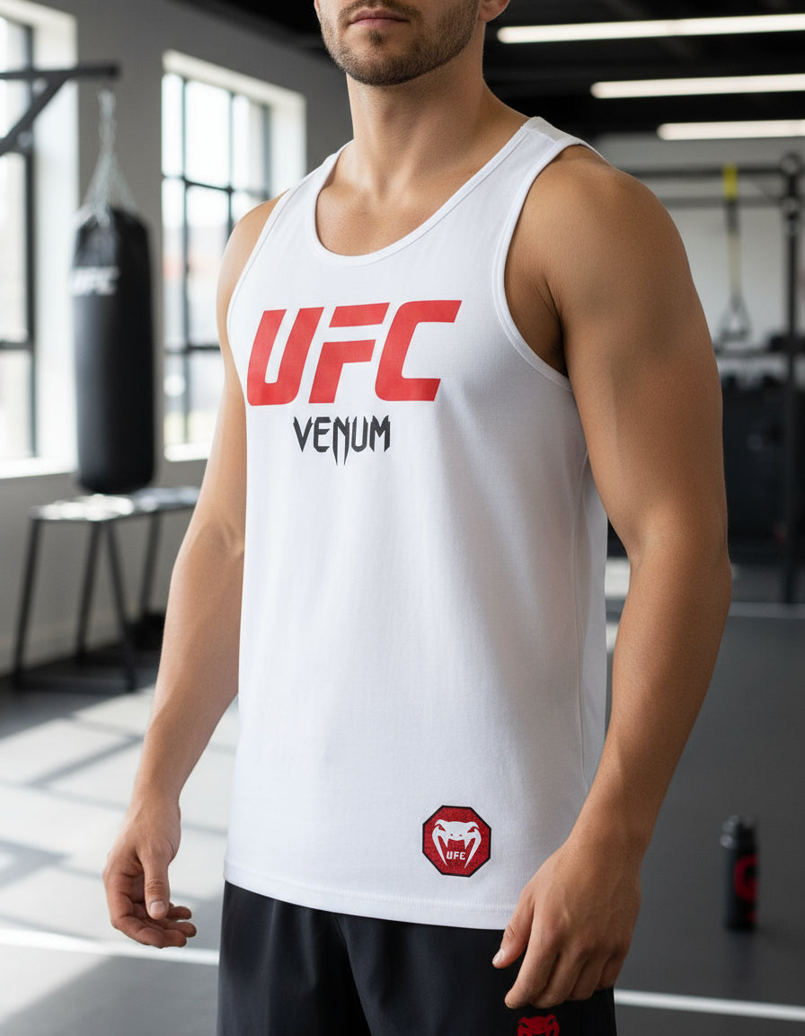 Playera Sin Mangas Ufc Venum Mma Algodón