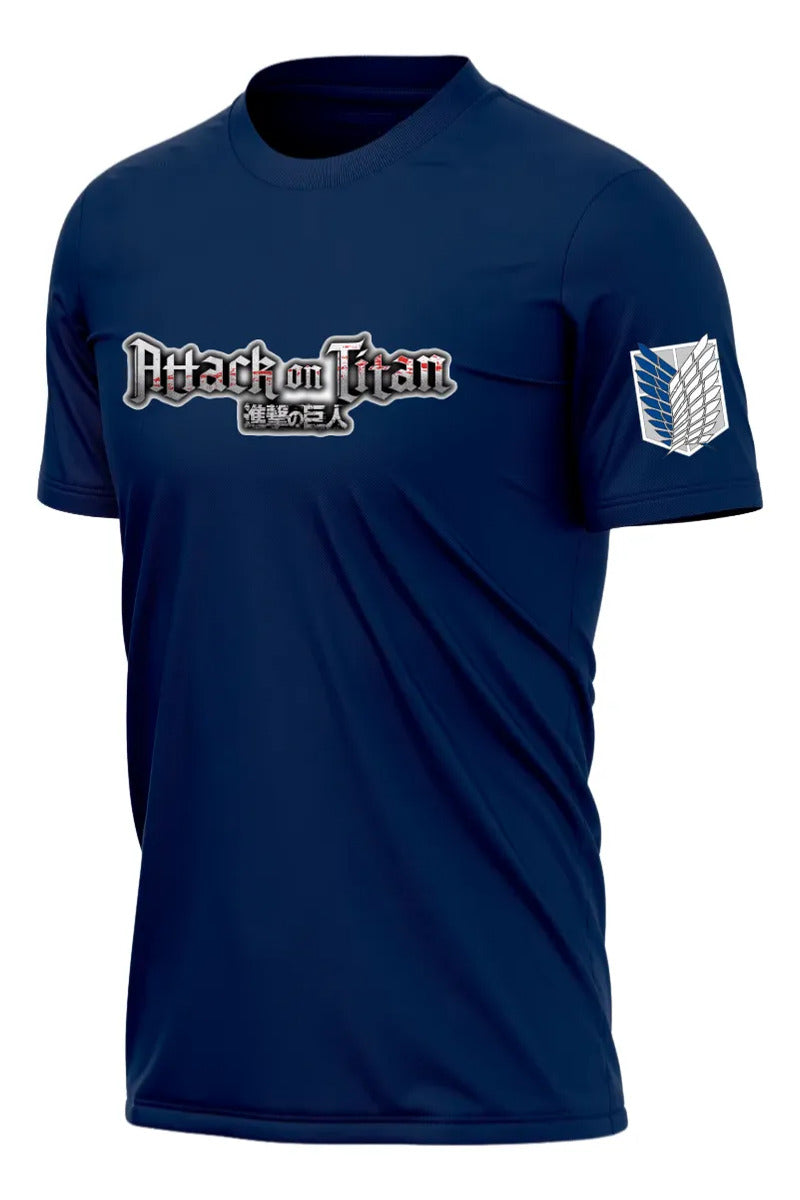 Playera Attack On Tittan Shingeki No Kyojin Eren Levi Anime