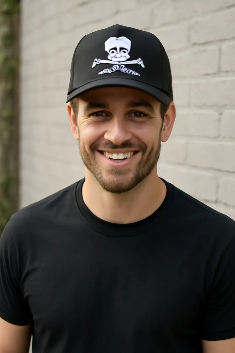 Gorra Trucker Jackass Negro Ajustable Jackass