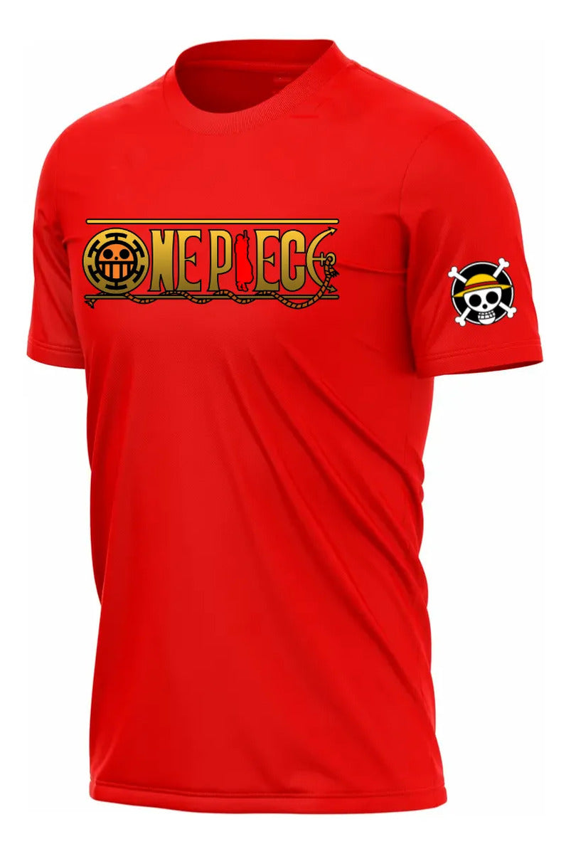Playera Deportiva One Piece Monkey D Luffy Nami Roronoa Zoro