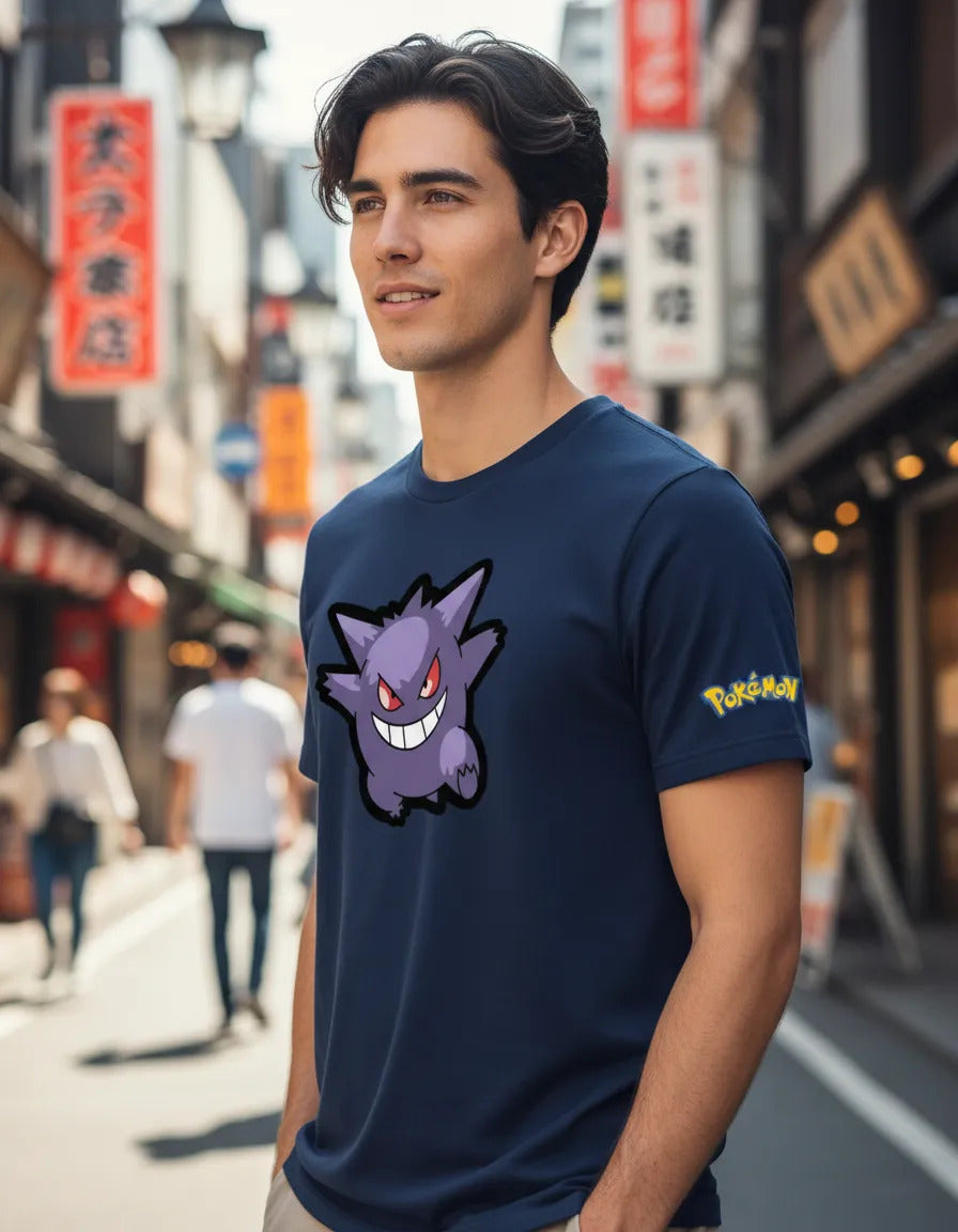 Playera Gengar Pokémon Anime