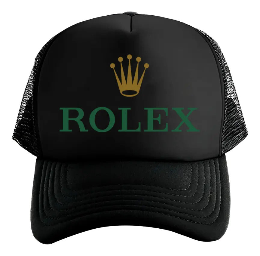 Gorra Rolex Moda Moderno Elegante Aesthetic Actualidad Negro Ajustable Rolex