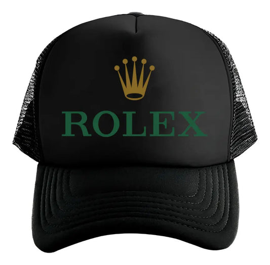 Gorra Rolex Moda Moderno Elegante Aesthetic Actualidad Negro Ajustable Rolex