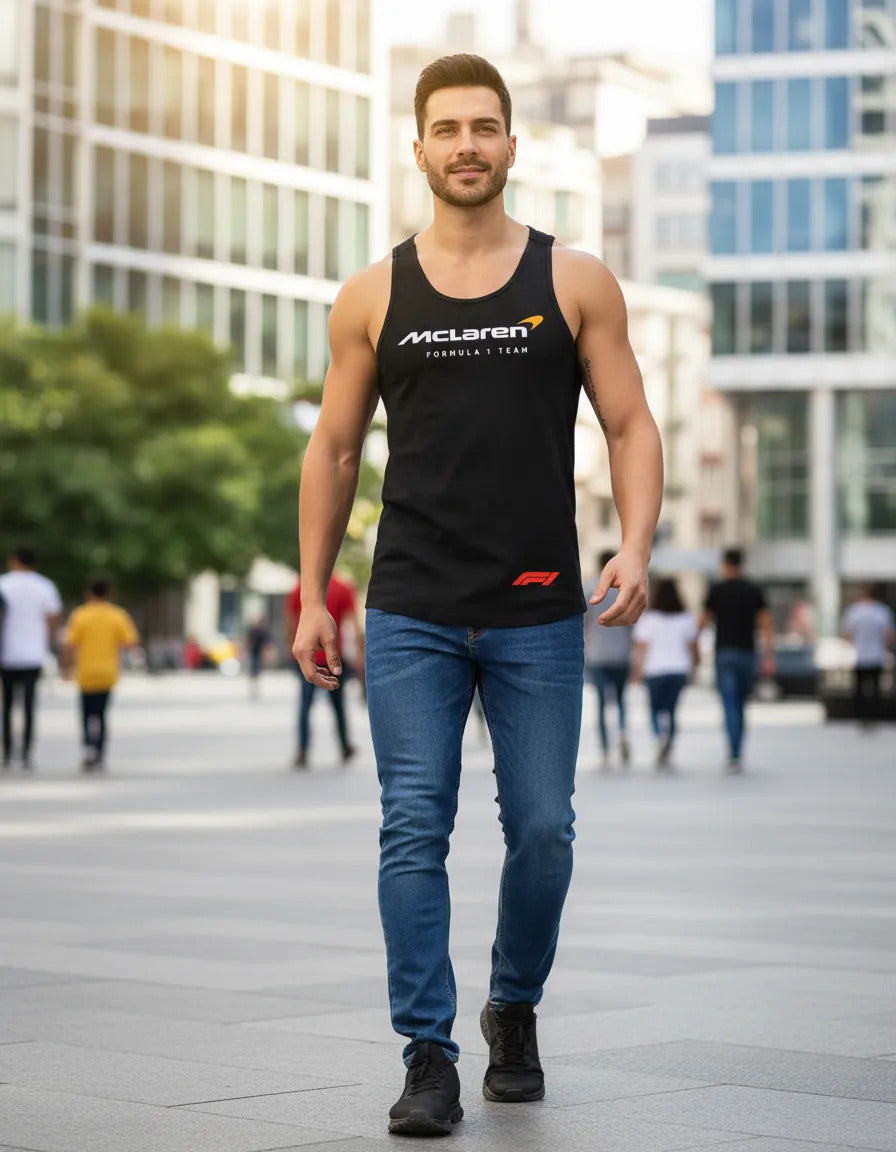 Playera Sin Mangas Mclaren Formula 1 Team F1 Autos