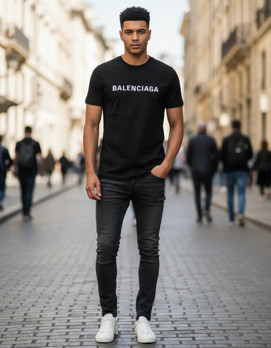 Playera Balenciaga Moda Aesthetic Actualidad Moderno