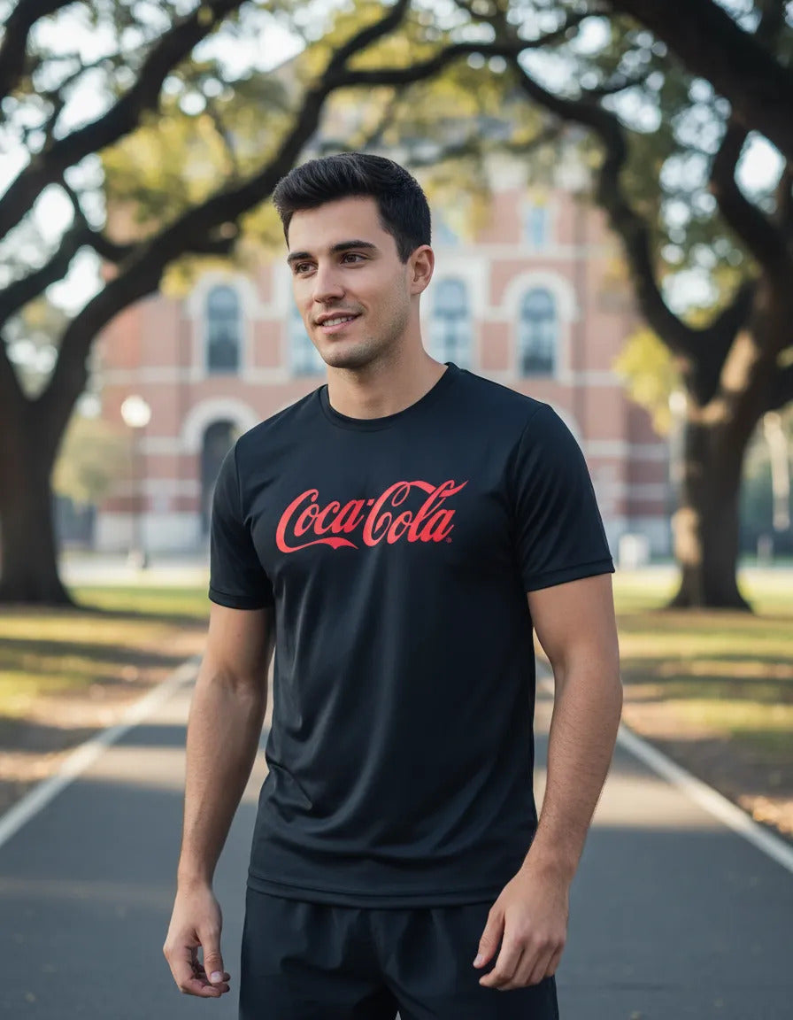 Playera Deportiva Coca Cola Refresco Soda Bebida