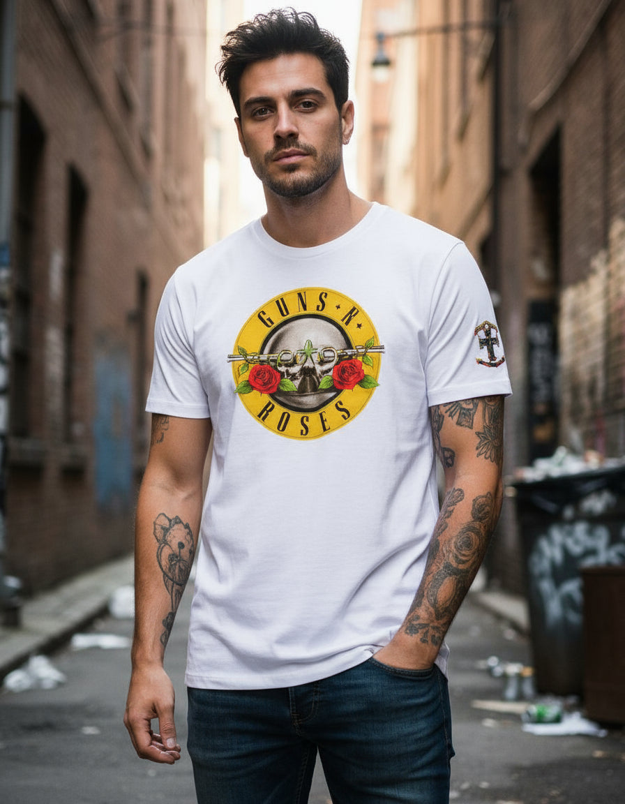 Playera Guns & Roses Música Rock Slash Guitarra Axel Rose