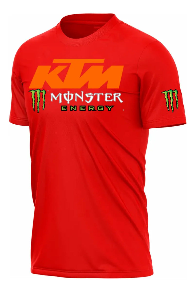 Playera Ktm Monster Energ Motocross Motociclismo