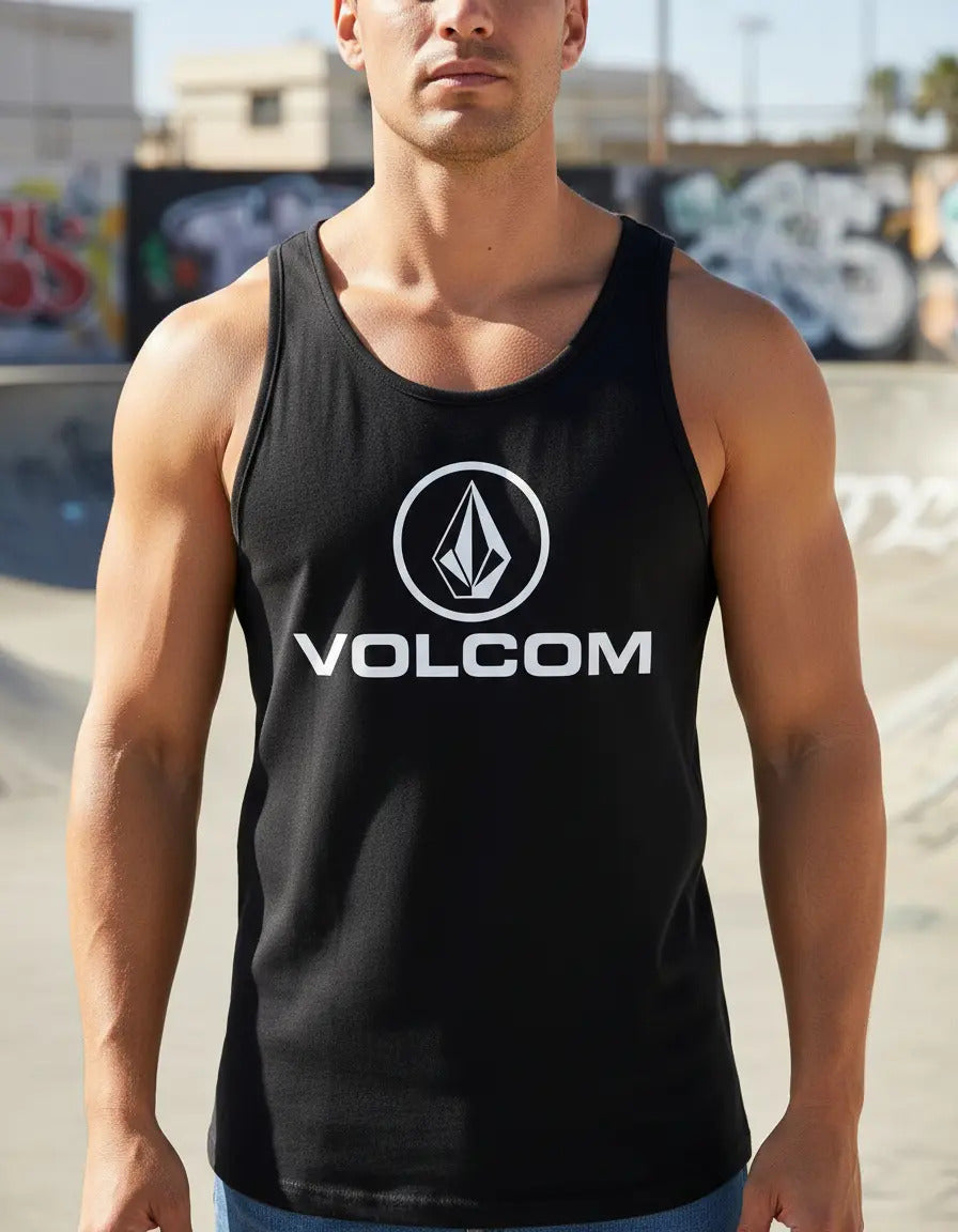 Playera Sin Mangas Volcom Skate Skateboard Surf Snowboard