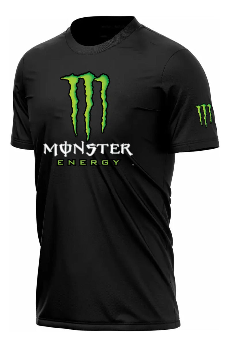 Playera Monster Energ Giant Ufc Mma Box Bjj Deportes Gaming