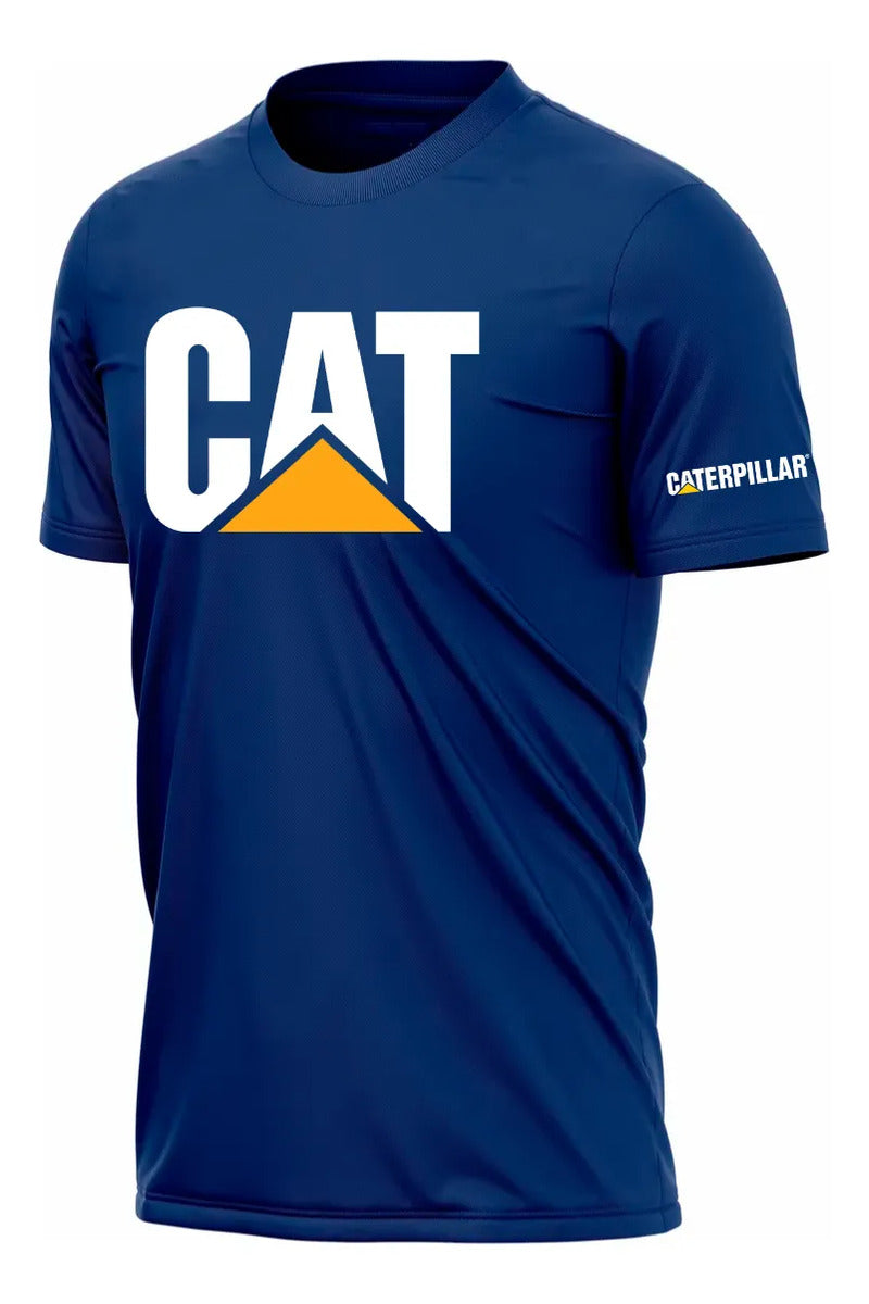 Playera Deportiva Caterpillar Maquinaria Construcción