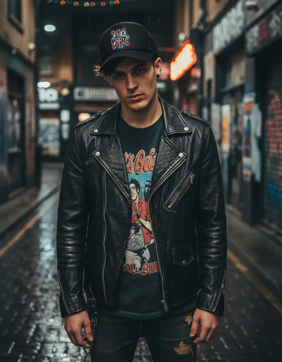 Gorra Sex Pistols Música Rock Negro Ajustable Sp