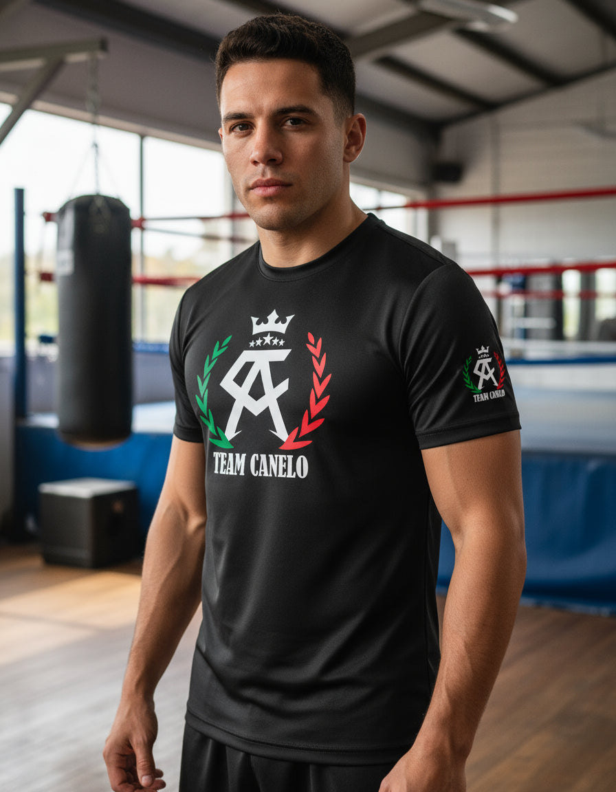 Playera Canelo Vs Crawford Netflix México Box Combate Boxing