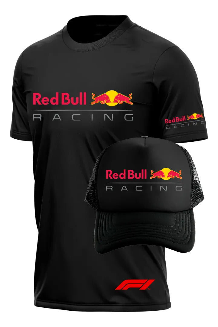 Playera Y Gorra Red Bull Racing Formula 1 F1 Autos