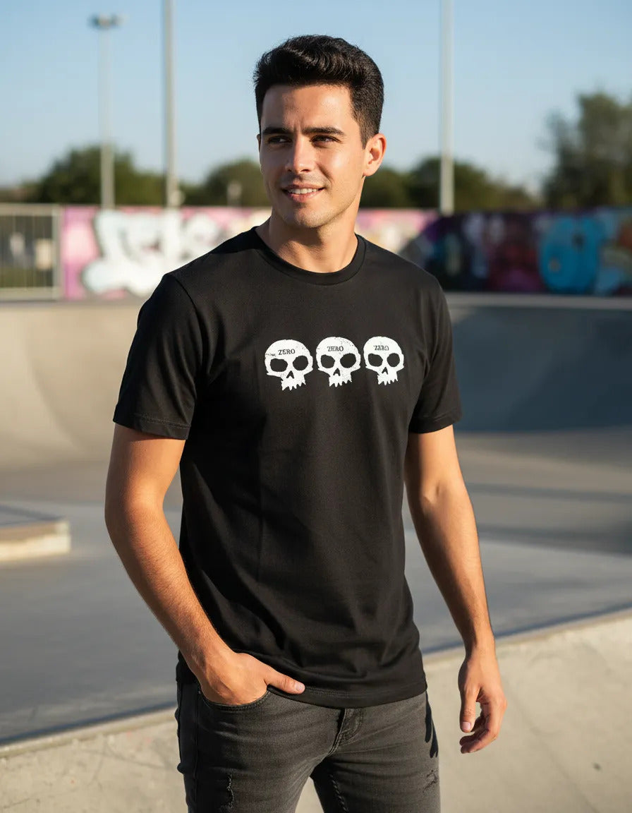 Playera Zero Skate Skateboard Moda Urbana