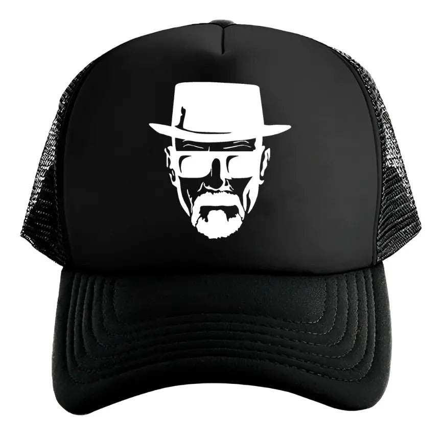 Gorra Heisenberg Breaking Bad Negro Ajustable Hsnbrg