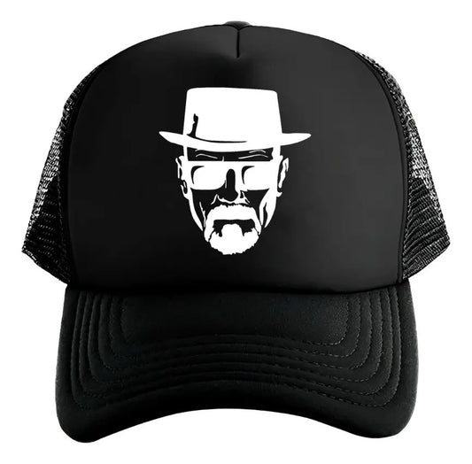 Gorra Heisenberg Breaking Bad Negro Ajustable Hsnbrg