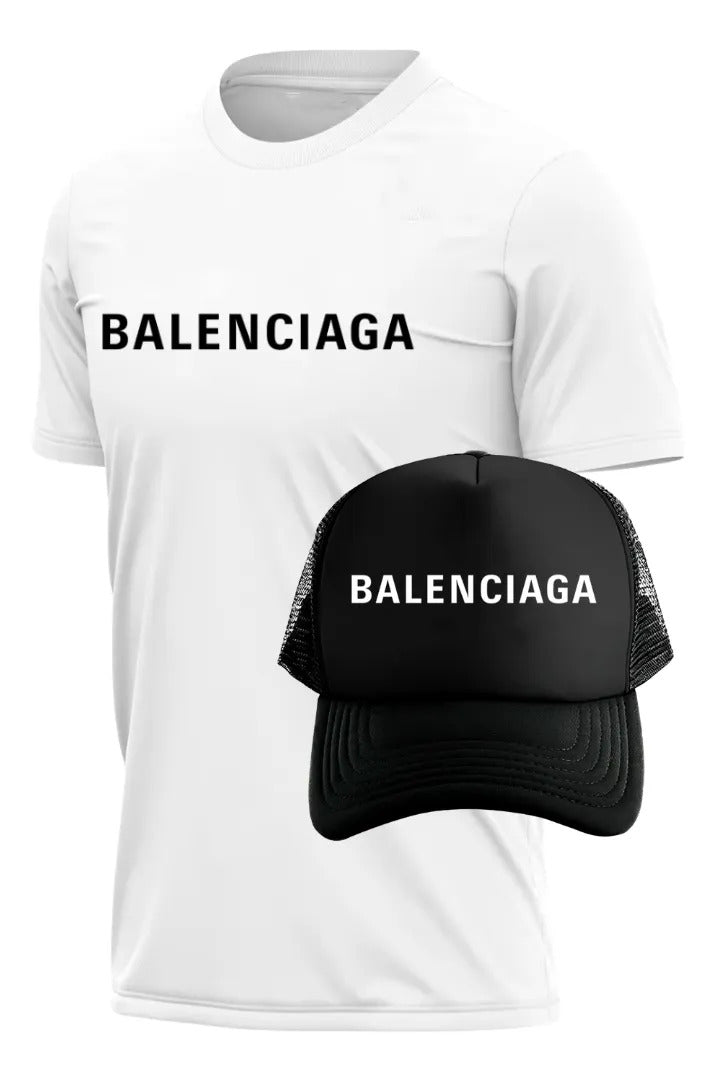Playera Y Gorra Balenciaga Moda Aesthetic Actualidad Moderno
