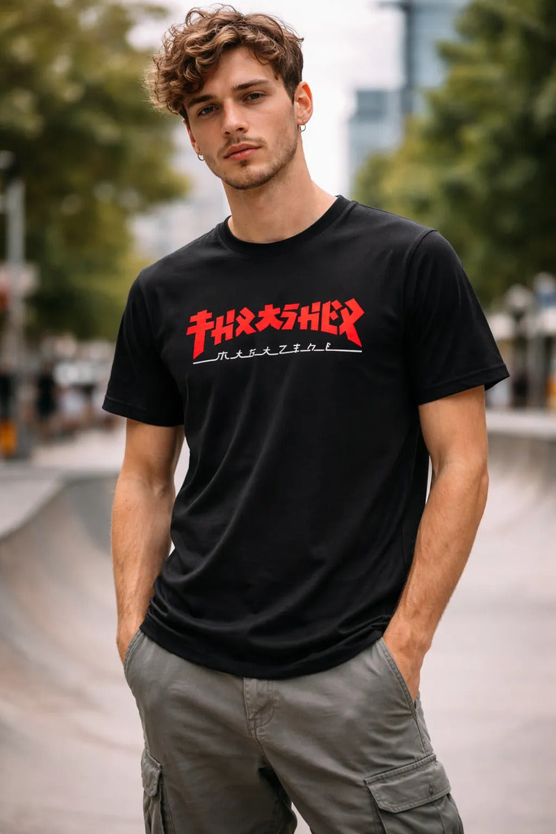 Playera Thrasher Magazine Skate Skateboard Rock Moda Urbana