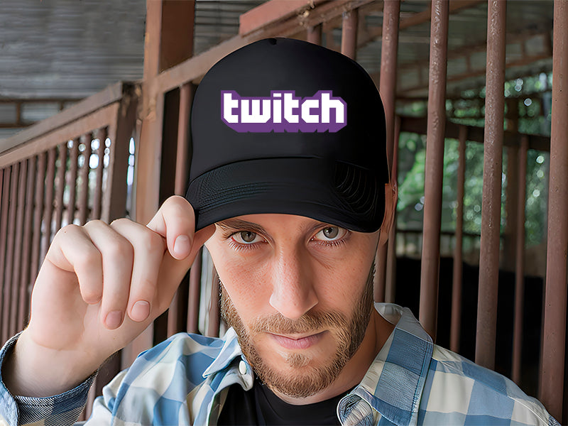 Gorra Twitch Streaming Streamer