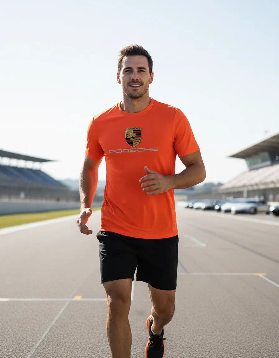 Playera Deportiva Porsche Automovilismo Vehículo Coche Autos
