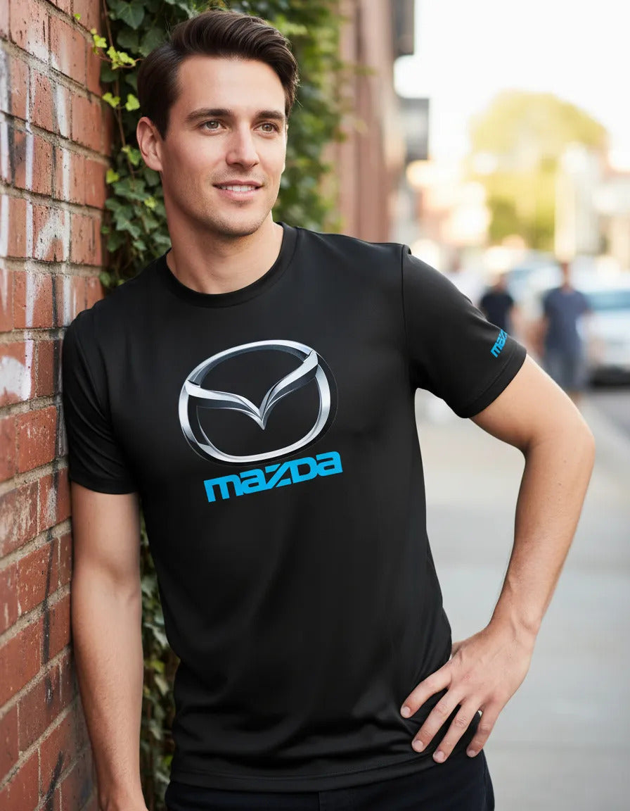 Playera Deportiva Mazda Automovilismo Vehículo Autos