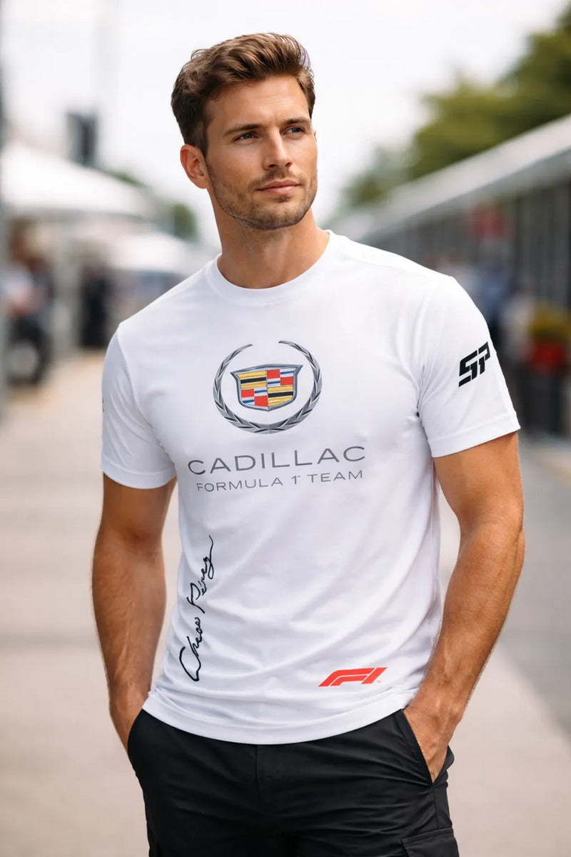 Pack Playera Sudadera Gorra Mochila Cadillac Formula 1 Team