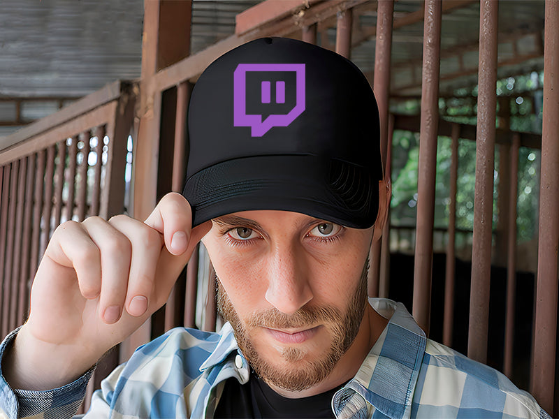 Gorra Twitch Streaming Streamer