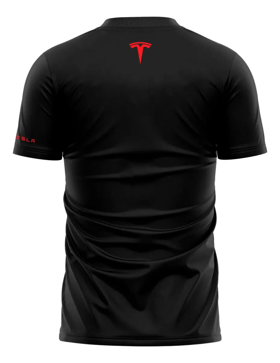 Playera Tesla Automovilismo Vehículo Coche