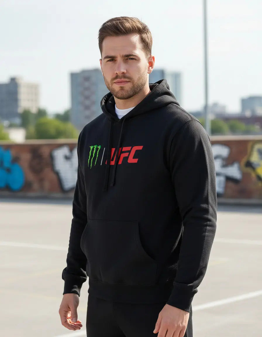 Sudadera Monster Energ Ufc Mma Box Muay Thai Kick