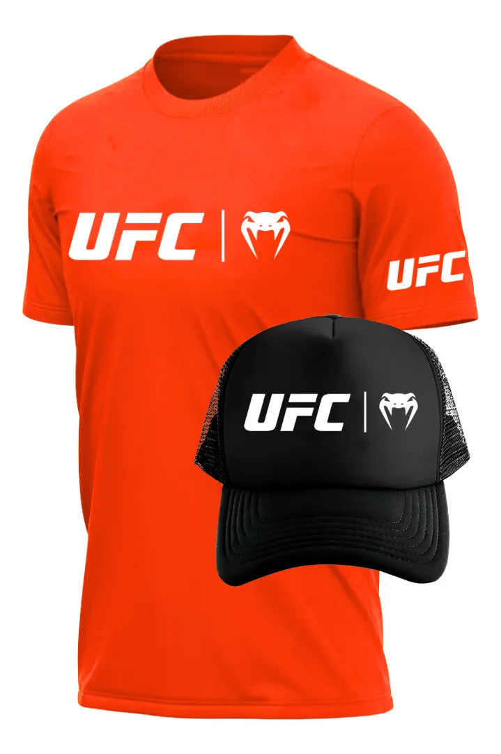 Playera Y Gorra Ufc Venum