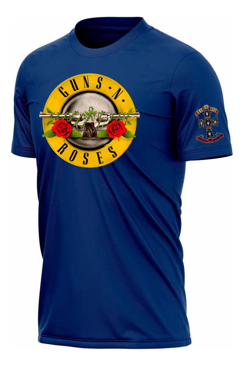 Playera Guns N Roses Música Rock Slash Guitarra Axel Rose