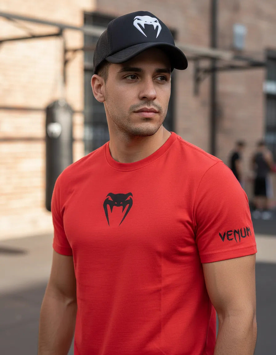 Ufc Playera Y Gorra Venum Ufc Mma Box Muay Thai Kick Boxing