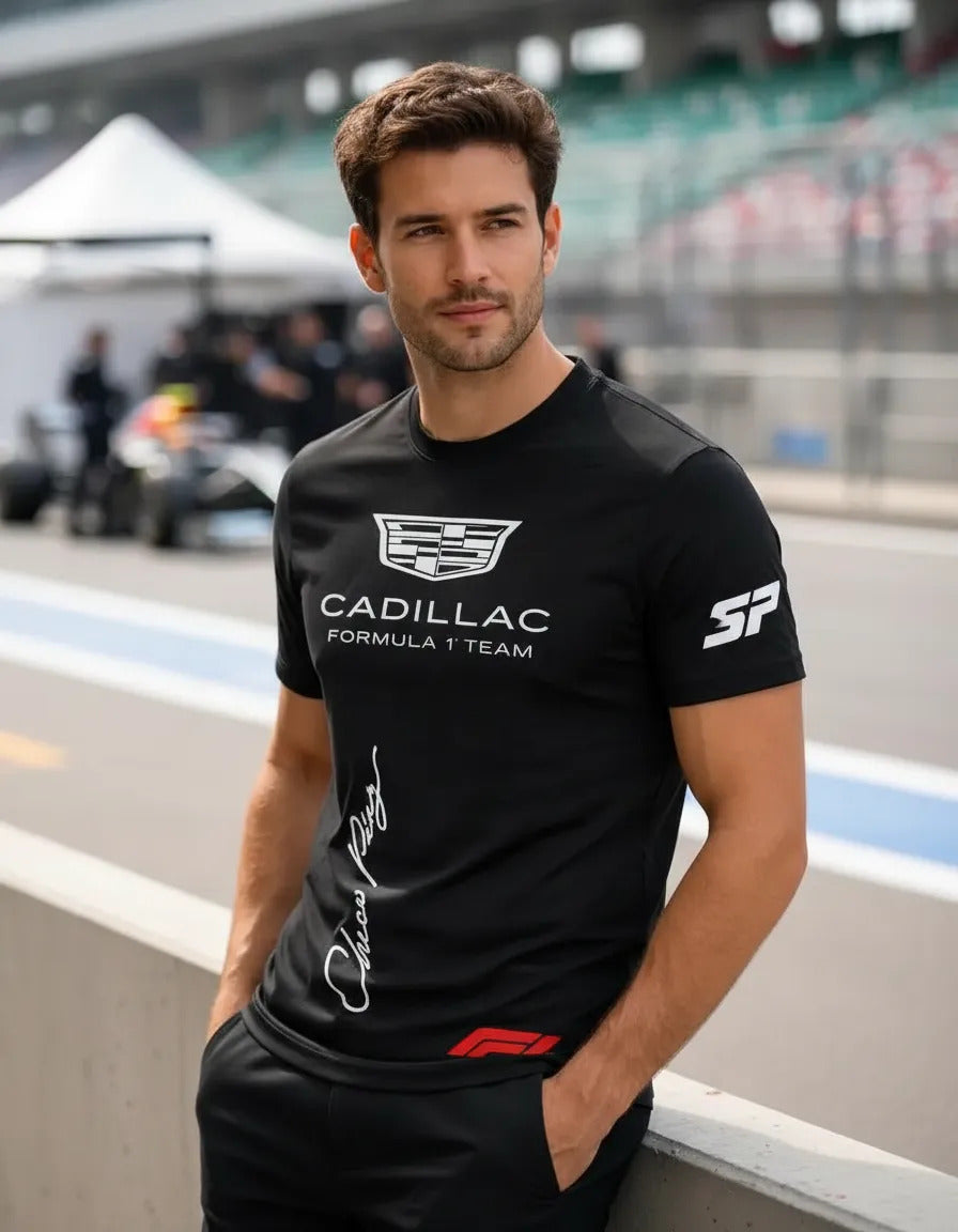 Playera Y Gorra Cadillac Formula 1 Team F1 Automovilismo