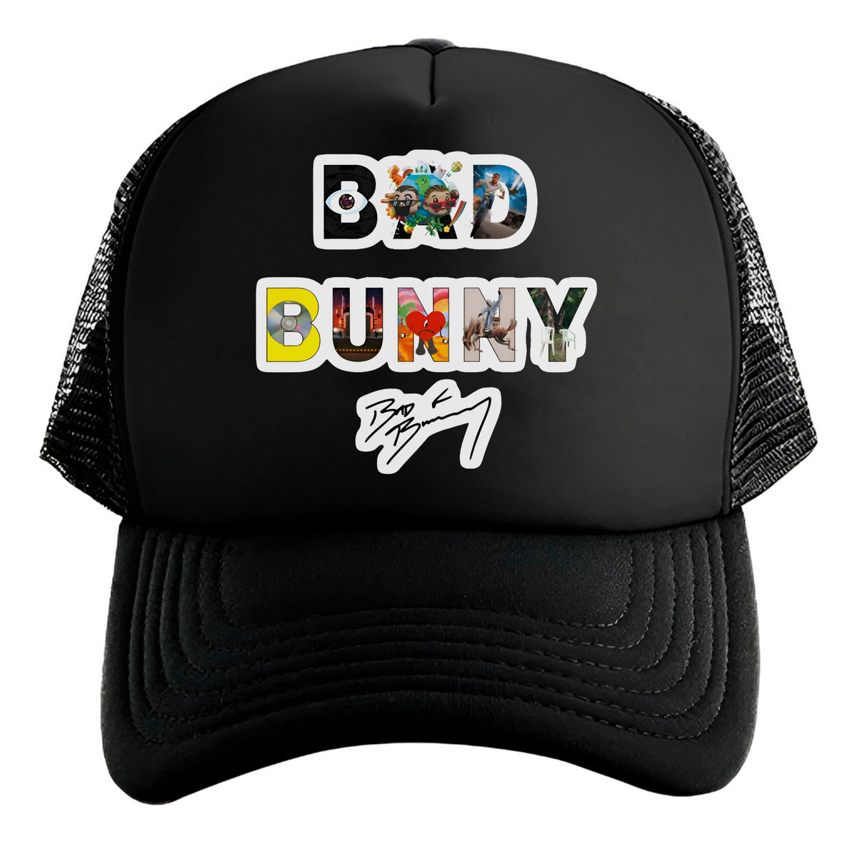 Gorra Bad Bunny Música Reggaeton Pop Trap Rock Rap Hip Hop